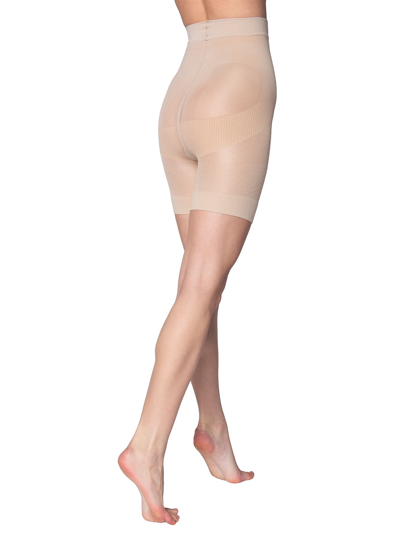 Pantaloni scurti, Petra-Elisa, 140 Den, Body Slim, Natural, S